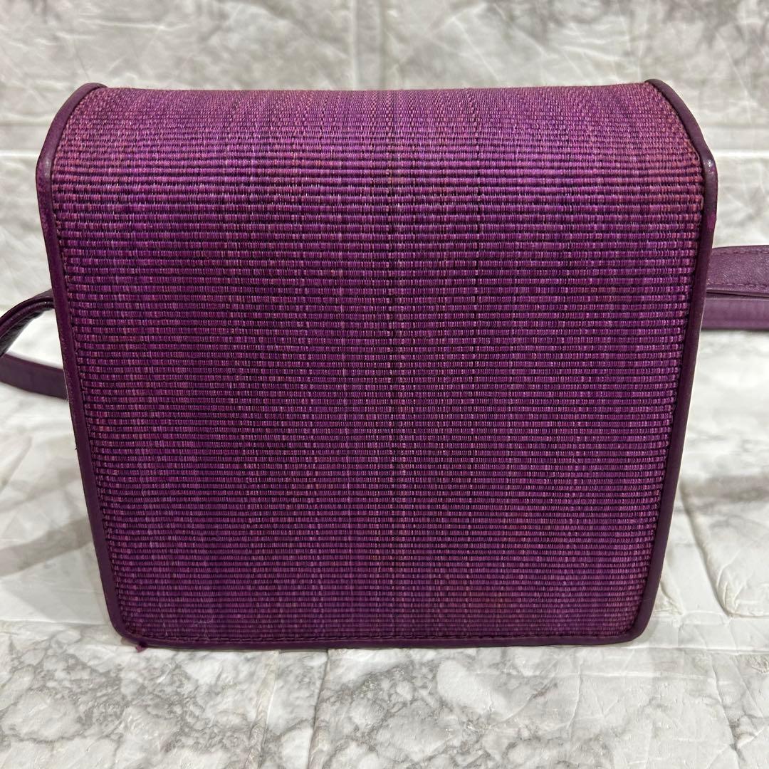 COMTESSE コンテス　バッグ　ショルダーバッグ　ホースヘア　紫　美品