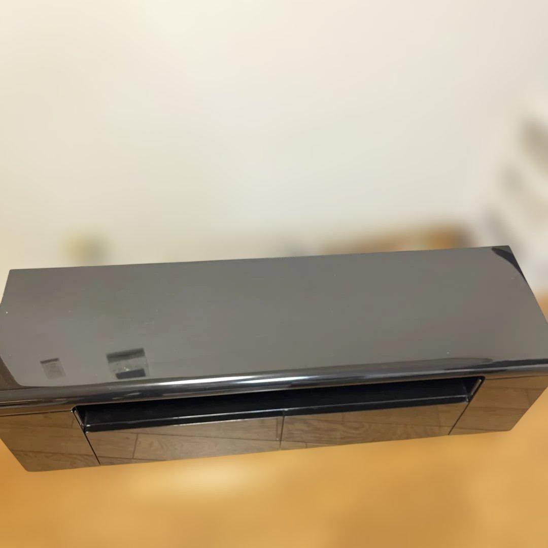 ⭐︎搬入、設置はメルカリ便の人がしてくれます⭐︎テレビ台　収納付き　ブラック