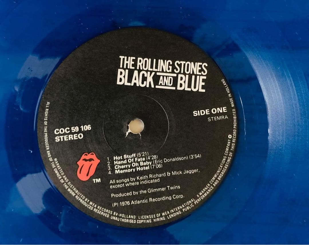 Rolling Stones Black and Blue LP 青127