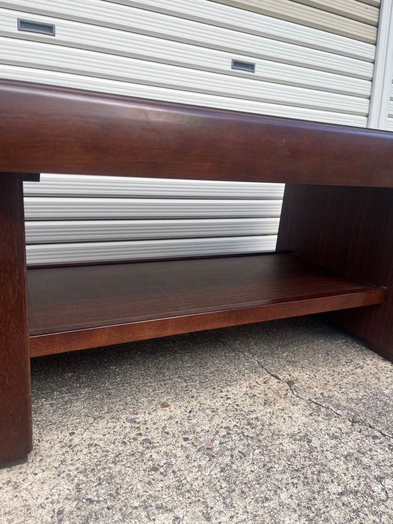 レトロ オールドカリモク センターテーブル 大理石調 カリモク レトロ家具