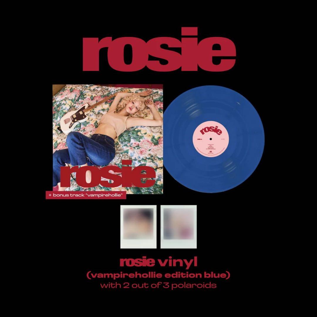 【新品未開封】BLACKPINK ロゼ rosie vinyl LP　Blue