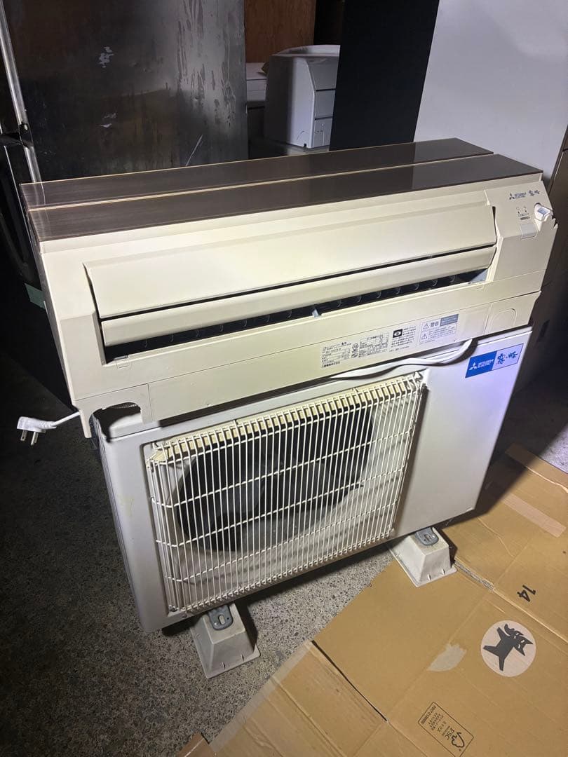 三菱 霧ヶ峰 エアコン MSZ-S4017S-N 14畳向　2017年製　中古品