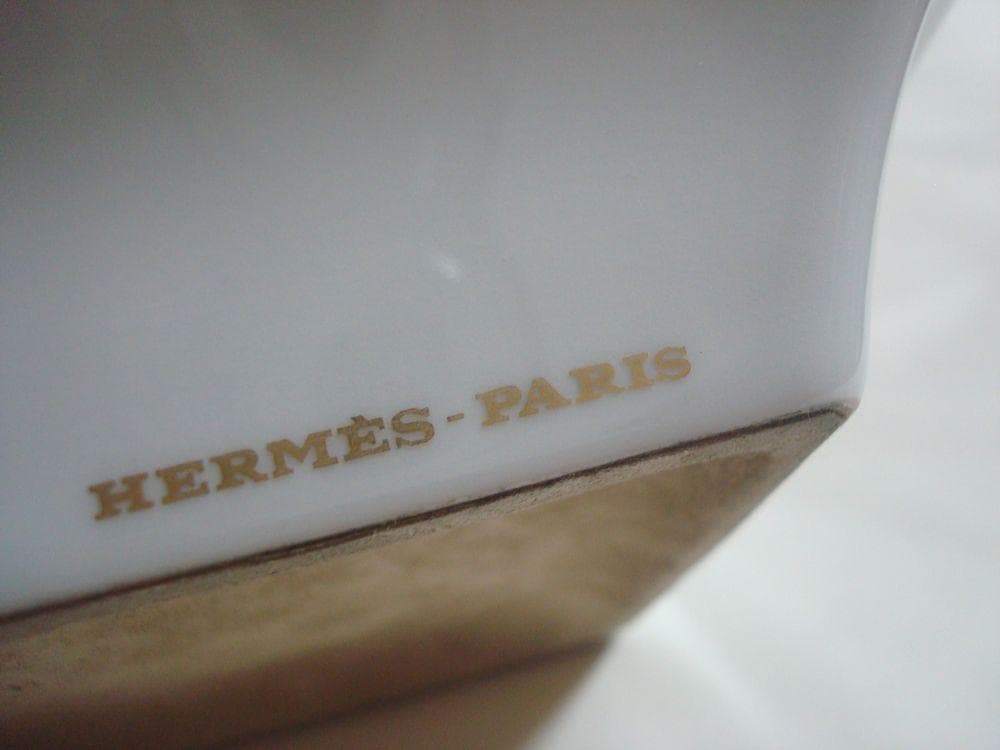HERMES 　エルメス 　灰皿 　アッシュトレイ　ガーデニングデザイン