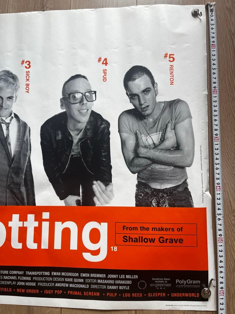 トレインスポッティング　ポスター　90cm×64cm