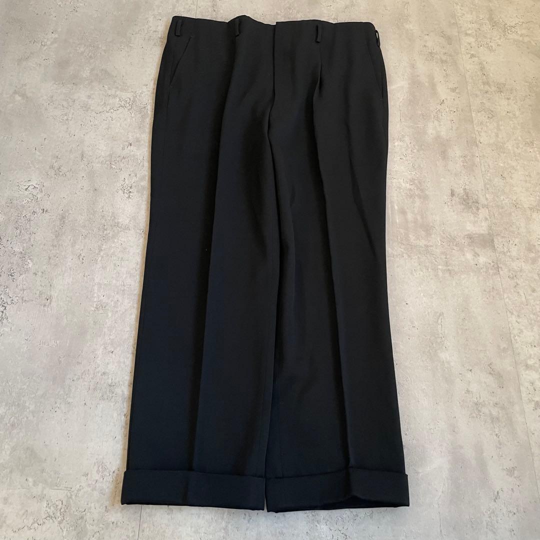 ダブルブレスト　スーツ セットアップ 上下　ブラック　3B モード　成人式