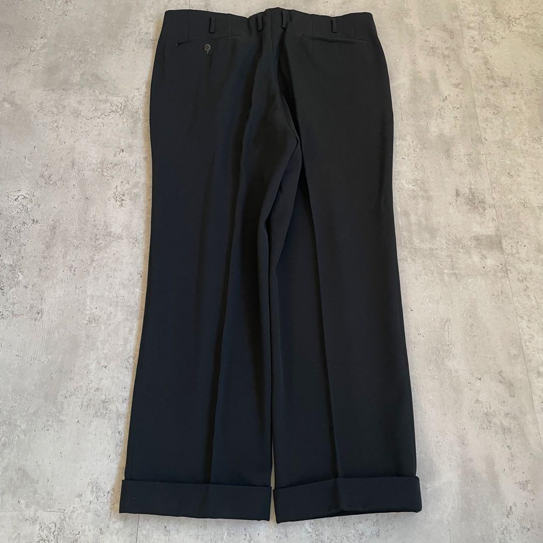 ダブルブレスト　スーツ セットアップ 上下　ブラック　3B モード　成人式