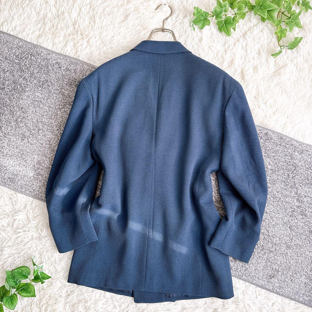 当時物　希少　ケンゾー セットアップ　スーツ　ダブルボタン　タック入り　紺
