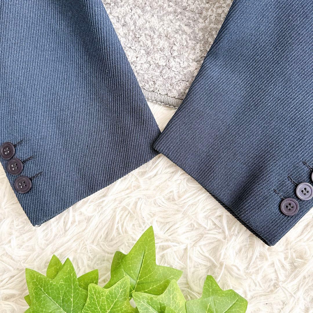 当時物　希少　ケンゾー セットアップ　スーツ　ダブルボタン　タック入り　紺