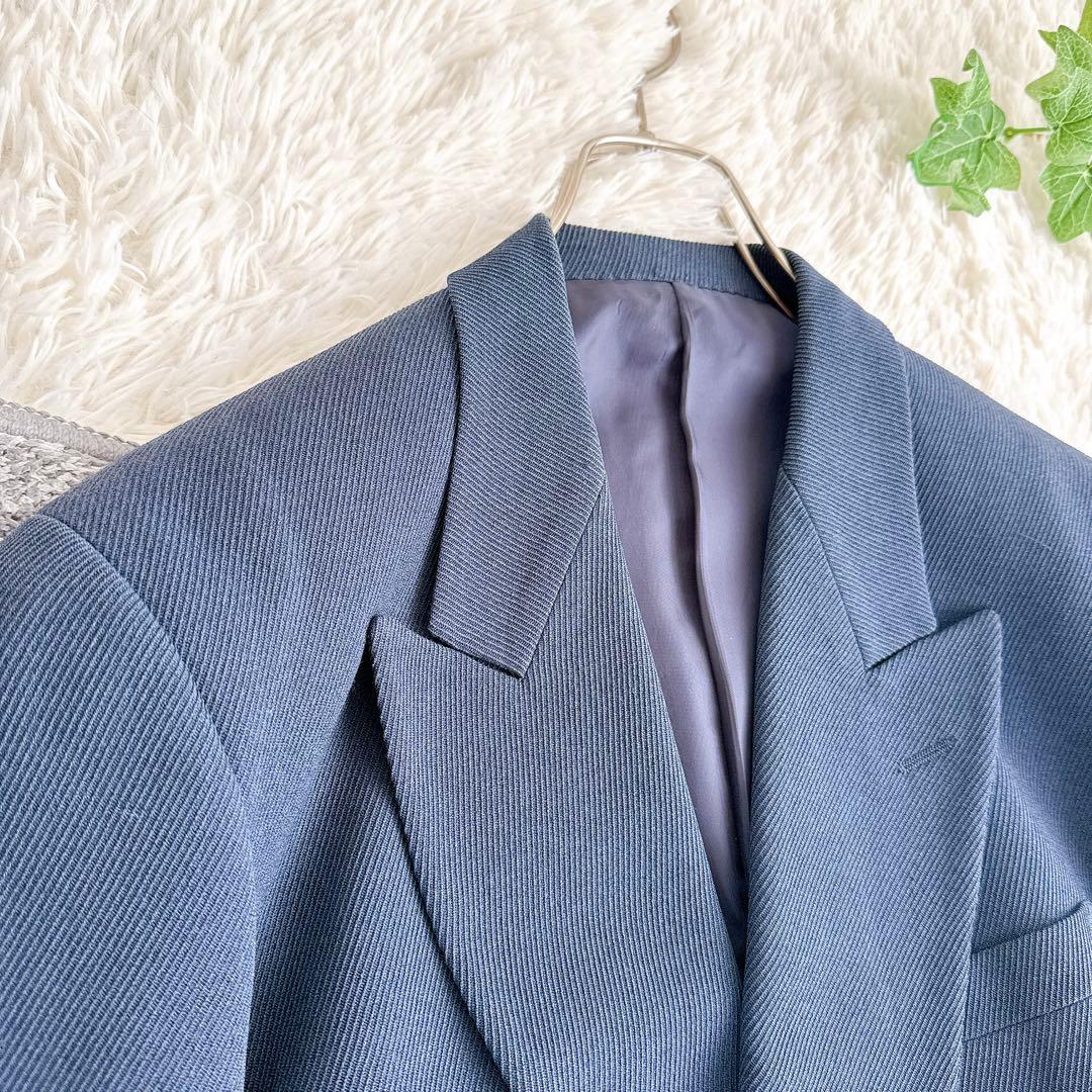 当時物　希少　ケンゾー セットアップ　スーツ　ダブルボタン　タック入り　紺