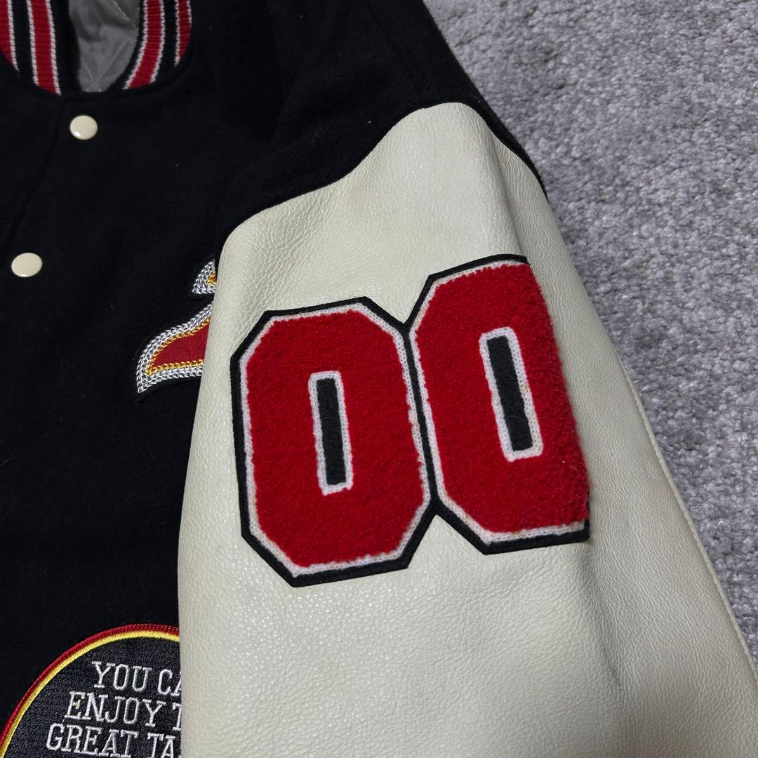 80年代　ASAHI スーパードライ フルデコ スタジャン