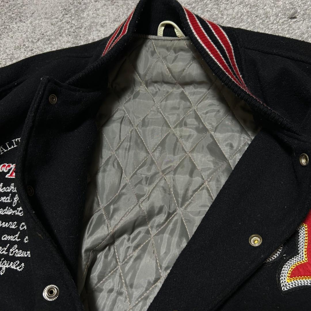 80年代　ASAHI スーパードライ フルデコ スタジャン