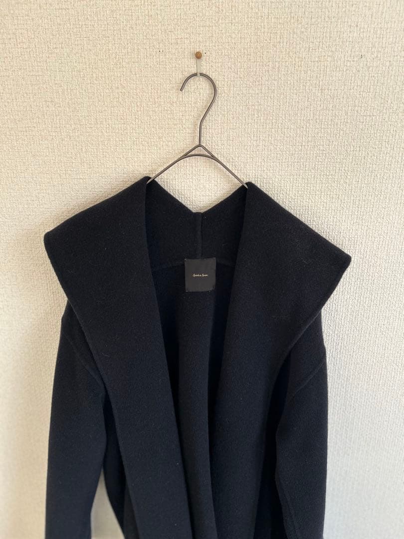✨Spick&Span ✨ダブルモッサ リバー フーディーコート　カシミヤ混