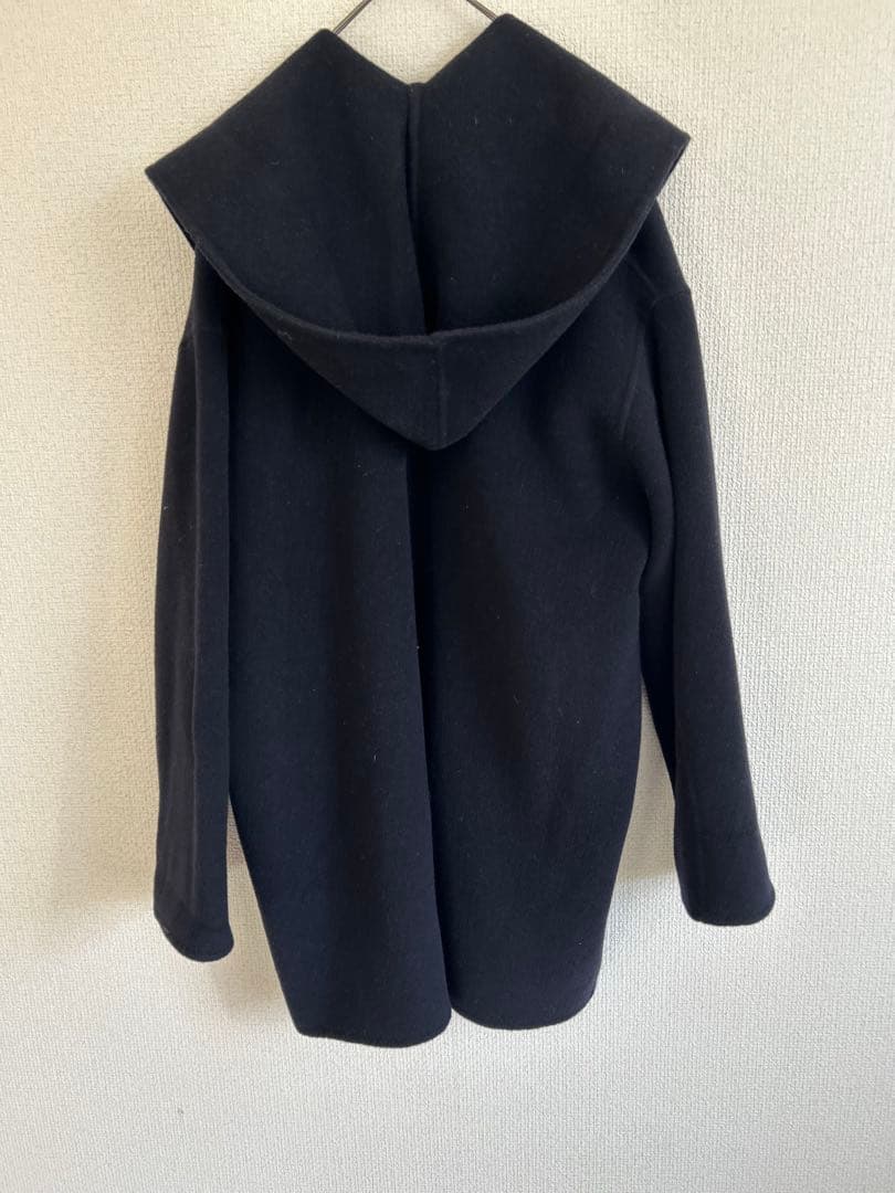 ✨Spick&Span ✨ダブルモッサ リバー フーディーコート　カシミヤ混