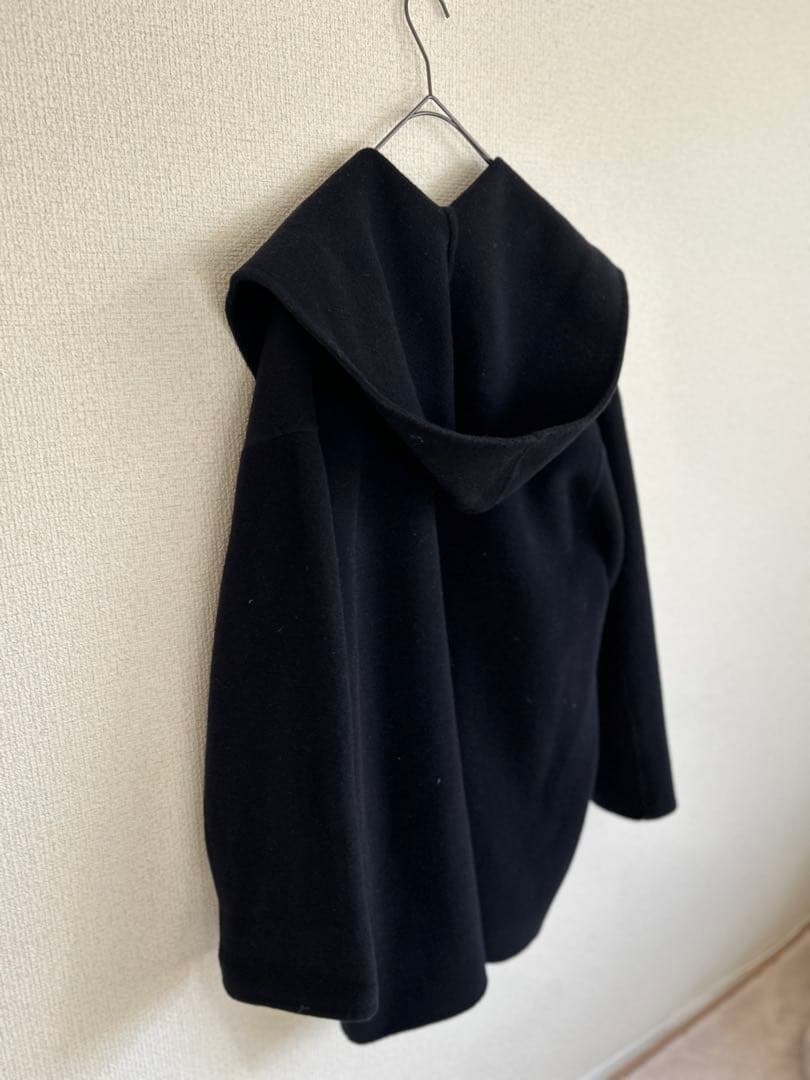 ✨Spick&Span ✨ダブルモッサ リバー フーディーコート　カシミヤ混