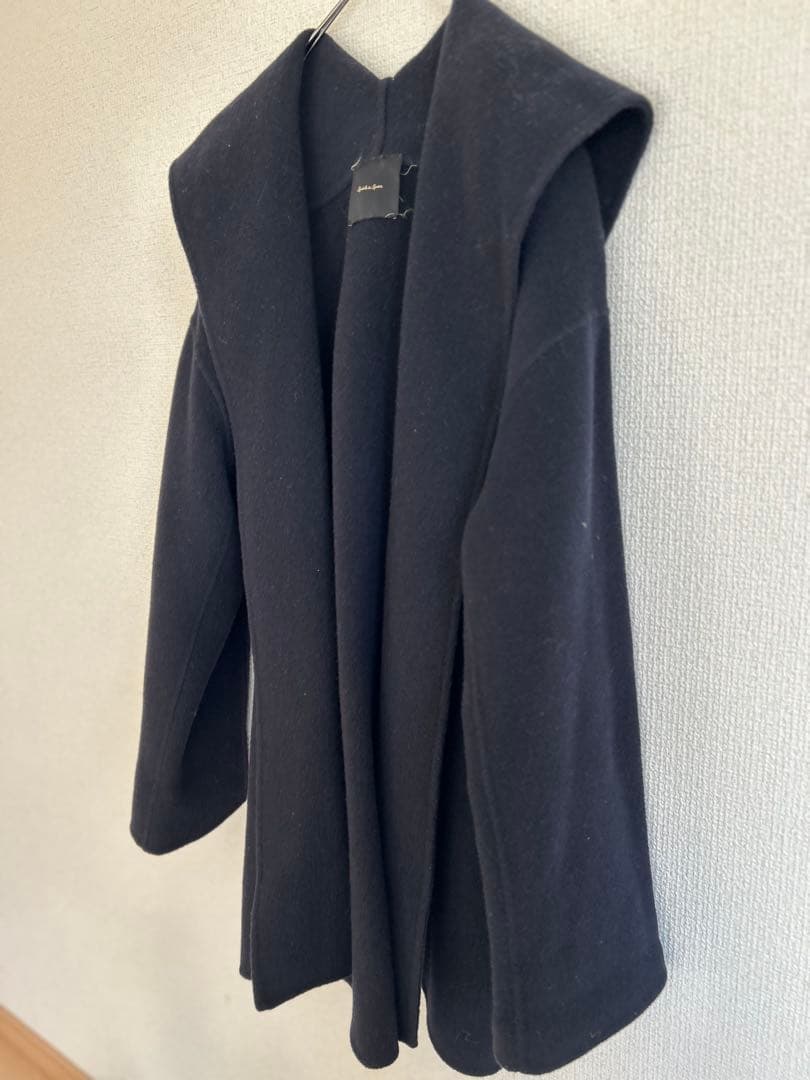 ✨Spick&Span ✨ダブルモッサ リバー フーディーコート　カシミヤ混