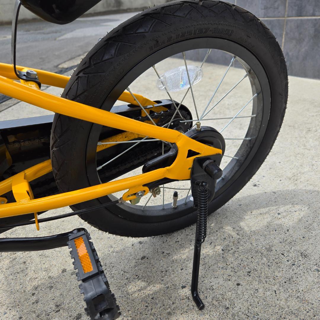 【引取り限定】HUMMER 子供用自転車 16インチ 前カゴ付き