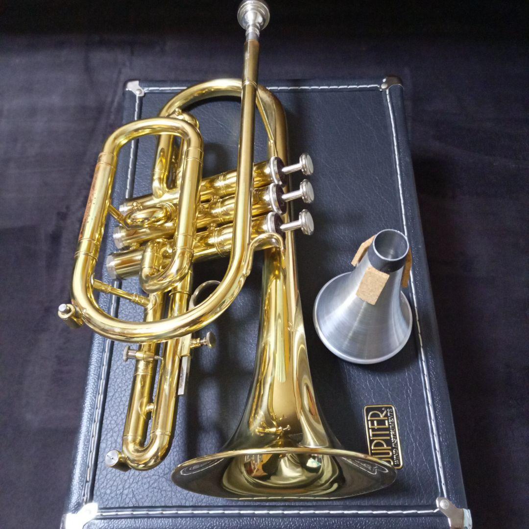 Jupiter ジュピター コルネット本体 JCR-520Mミュートマウスピース