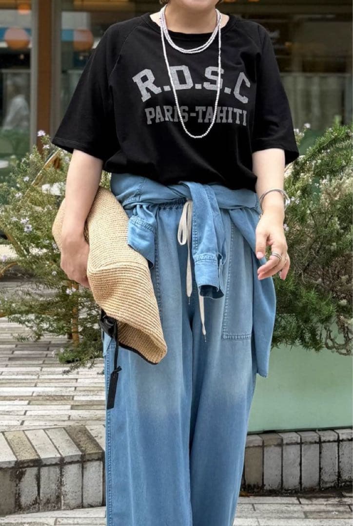 リヴドロワ　ロゴTee Tシャツ コラボ