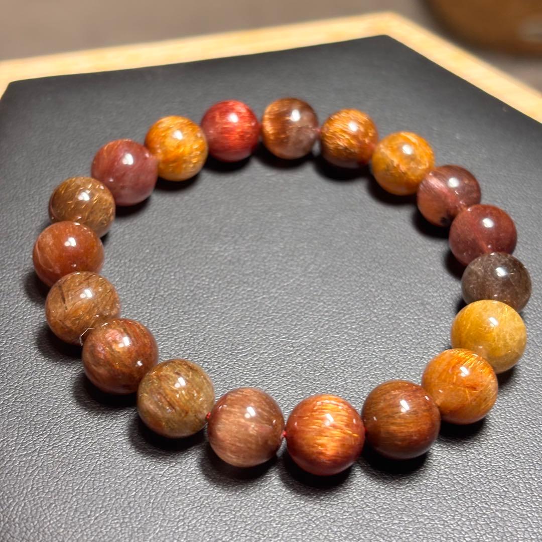 【高品質ルチル】 まとめ売り ルチルクォーツ 貔貅 龍亀 ブレスレット