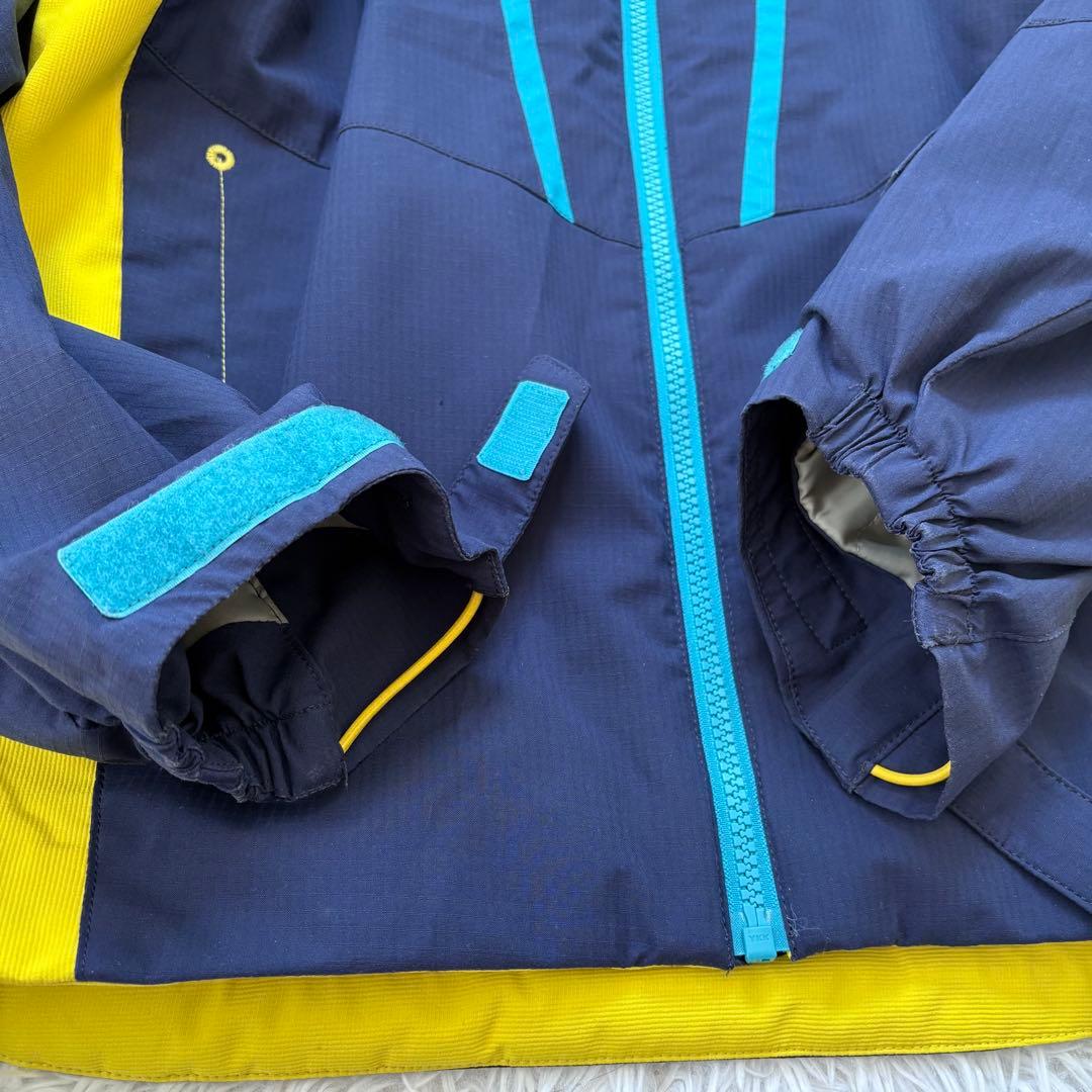 デサント　スキーウェア上下セット160cm ネイビー イエロー