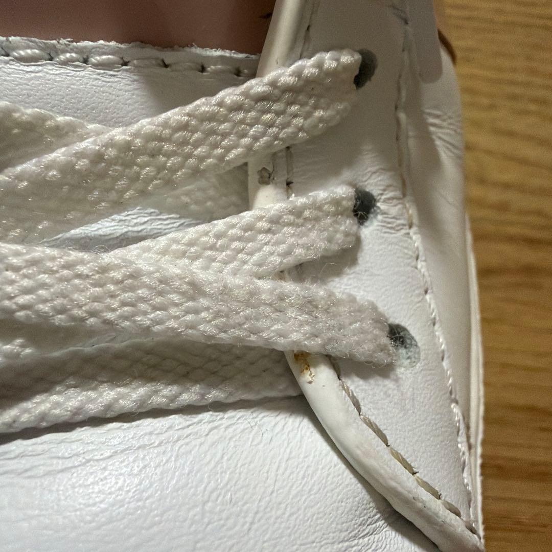 ヴァレンティノガラヴァーニ　ロックスッタズ　レザースニーカー　バイカラー