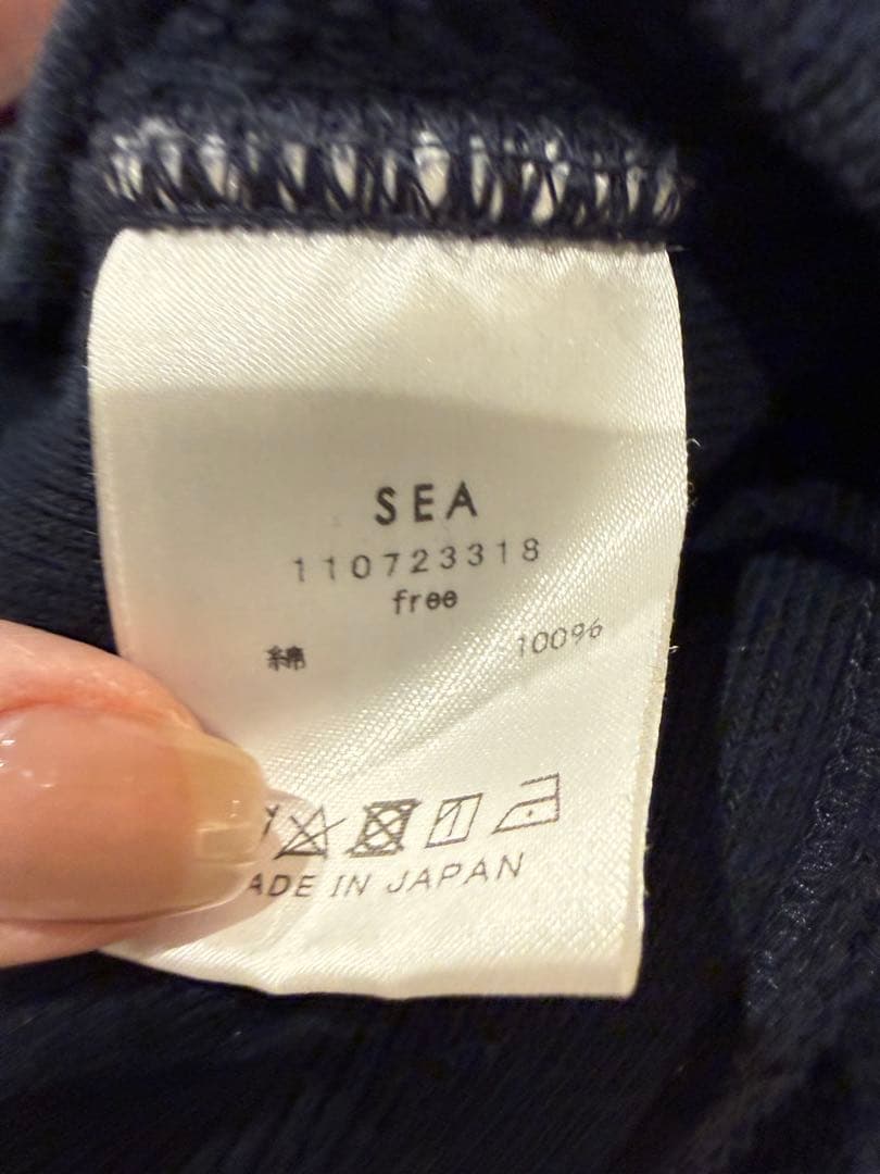 SEA シー SEAVALLEY MOUNTAIN スウェット F ネイビー