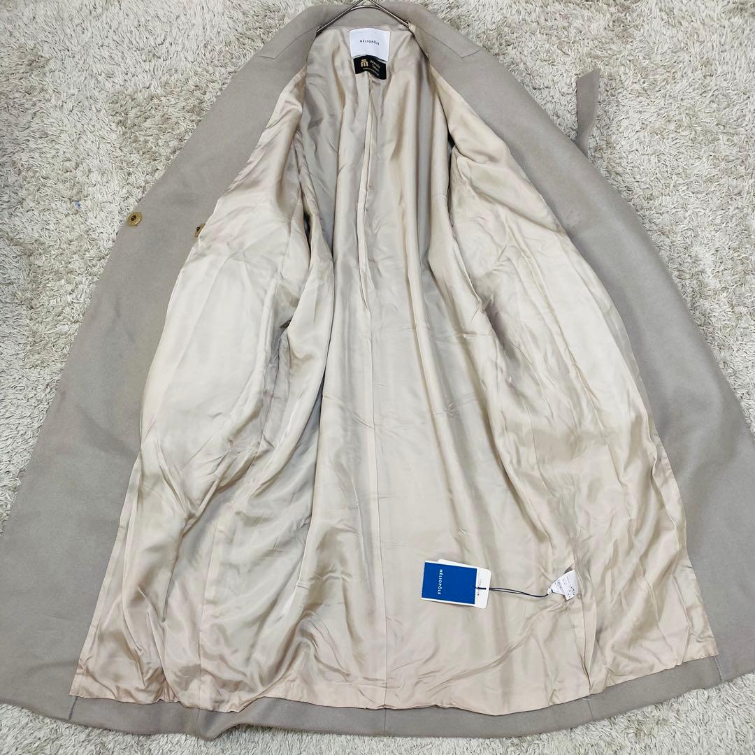 【タグ付き未使用】HELIOPOLE エリオポール　ビーバーロングコート　M