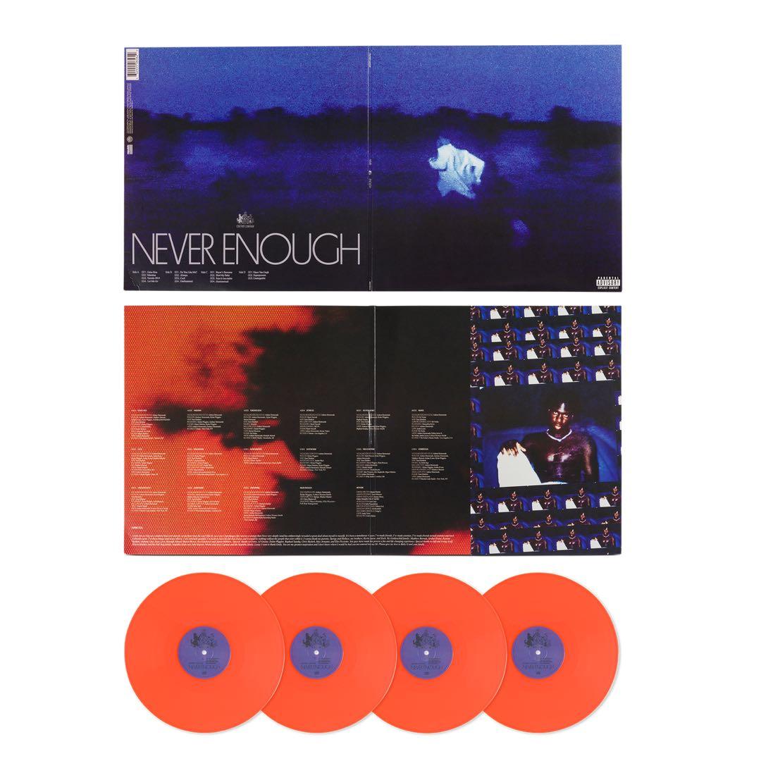 【新品オレンジ版】Daniel Caesar NEVER ENOUGH レコード