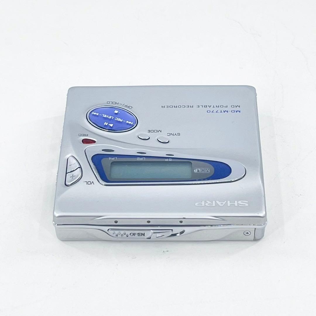 SHARP MD-MT770 MDレコーダー 再生OK 録音OK 完動品