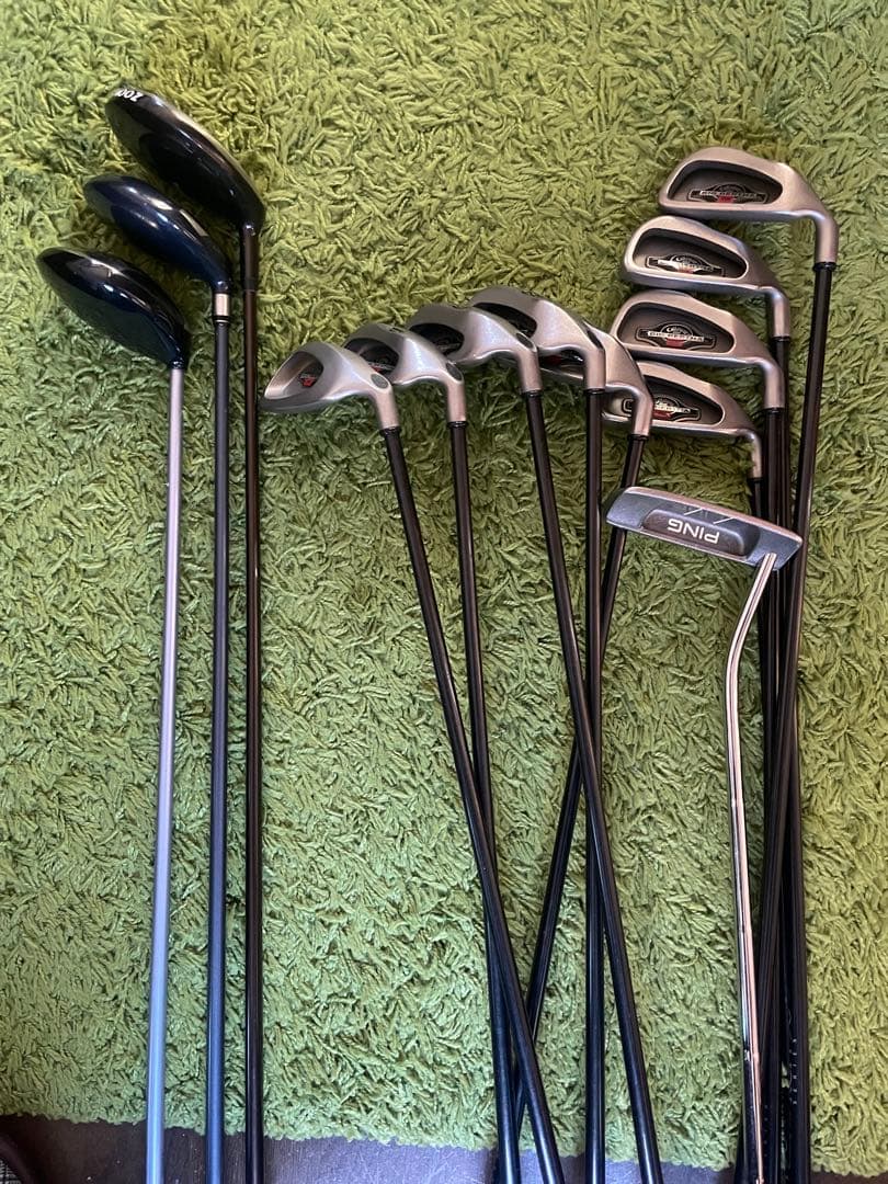 Callaway ゴルフバッグとPING ゴルフクラブセット
