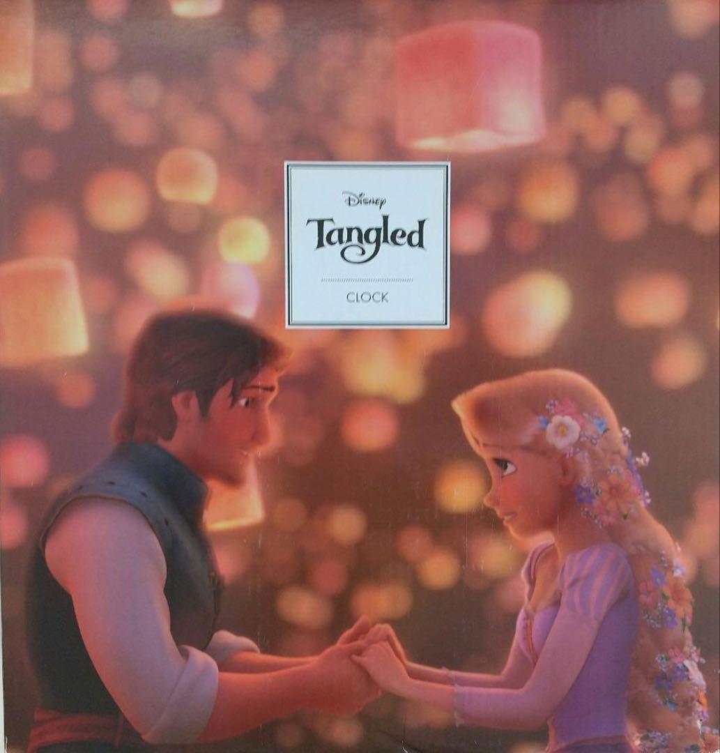ディズニーストア　ラプンツェル 掛け時計