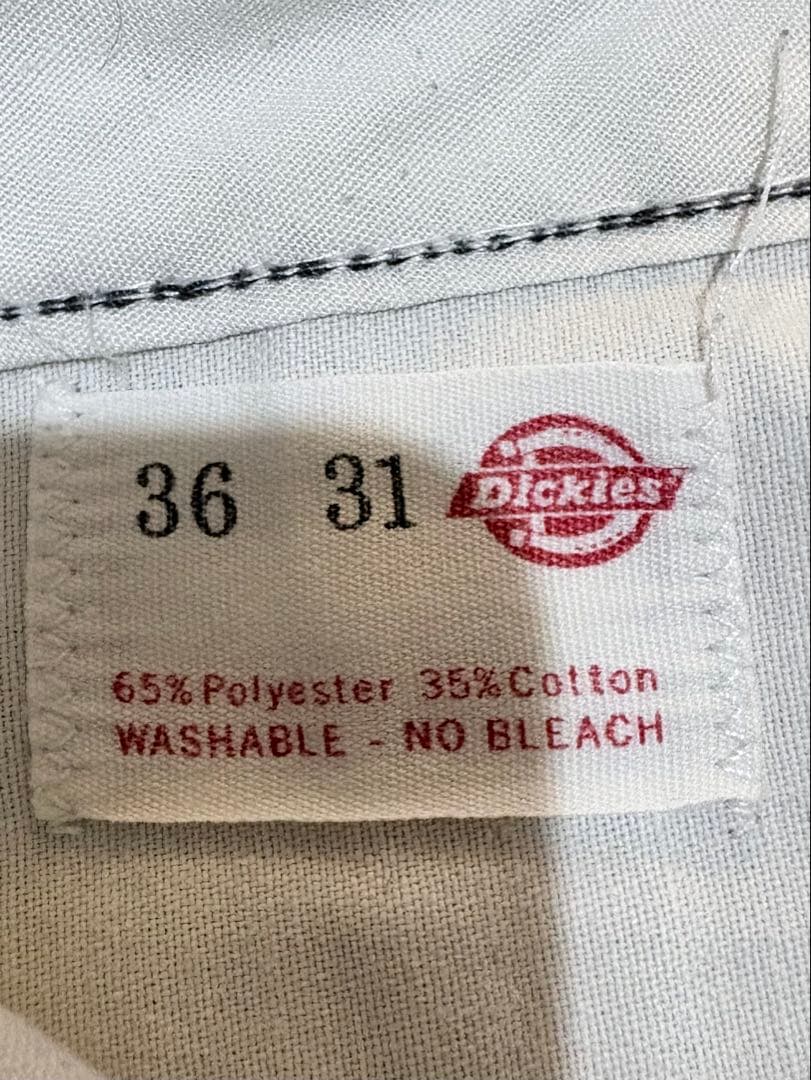 70s チビタグ アルミジップ Dickies 874 w36 グレー