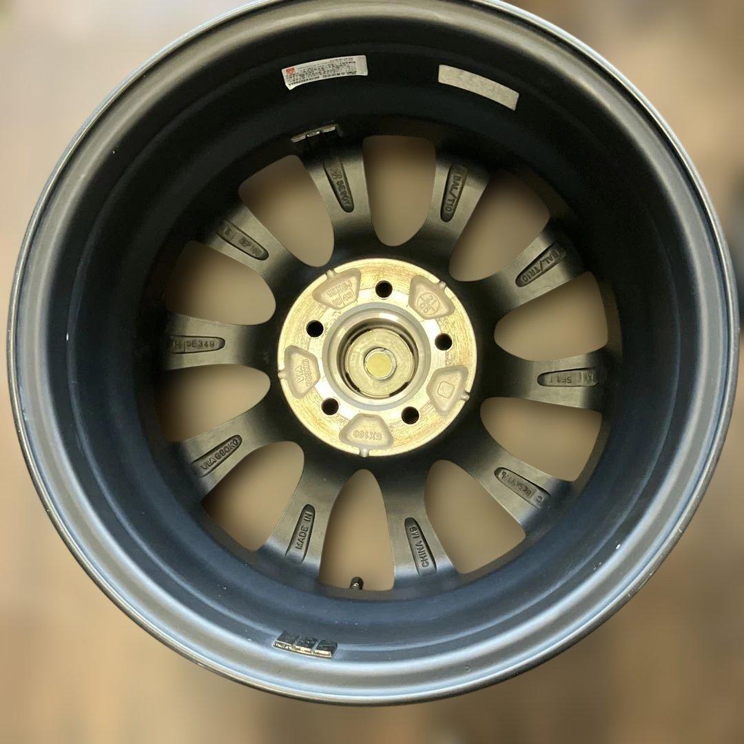 15インチ 6J 43 5×100 アルミホイール 4本セットBALMINUM