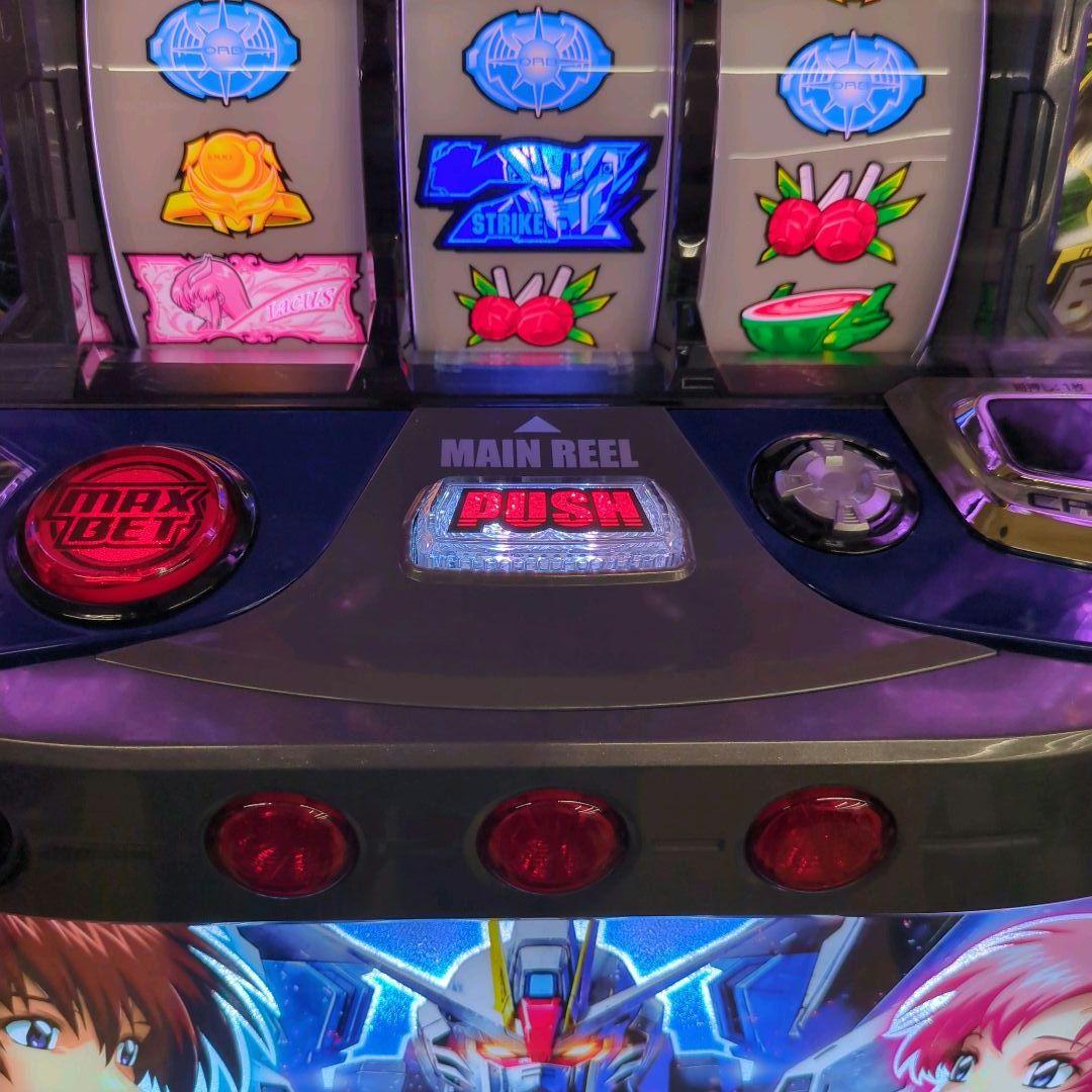 パチスロ実機　スマスロ機動戦士ガンダムSEED 簡易ユニット付　送料無料