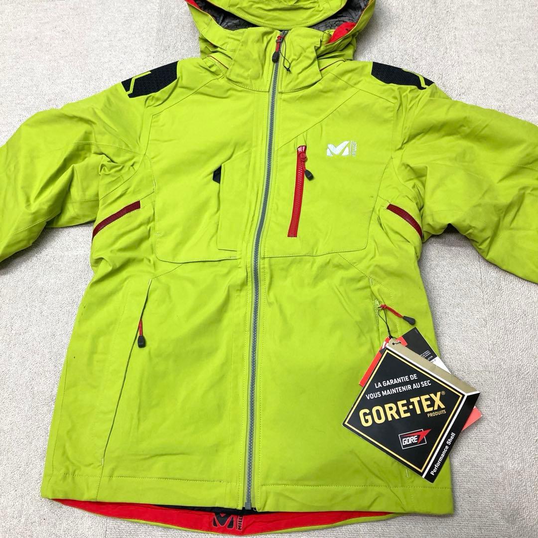 新品　MILLET スキーウェア　グリーン　Mサイズ　ゴアテックス　メンズ