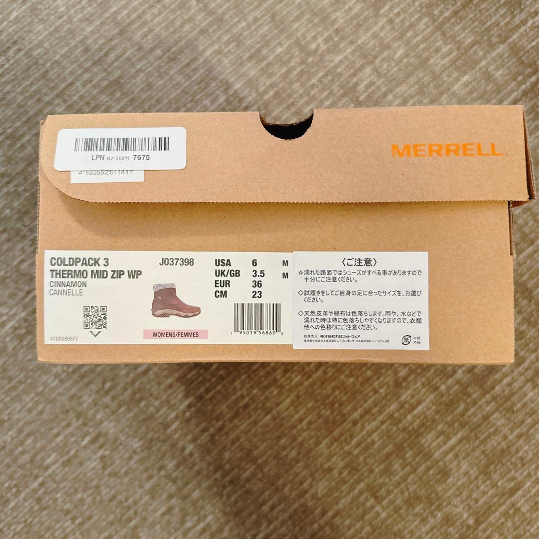 【美品】MERRELL　メレル　スノーブーツ　ブーツ