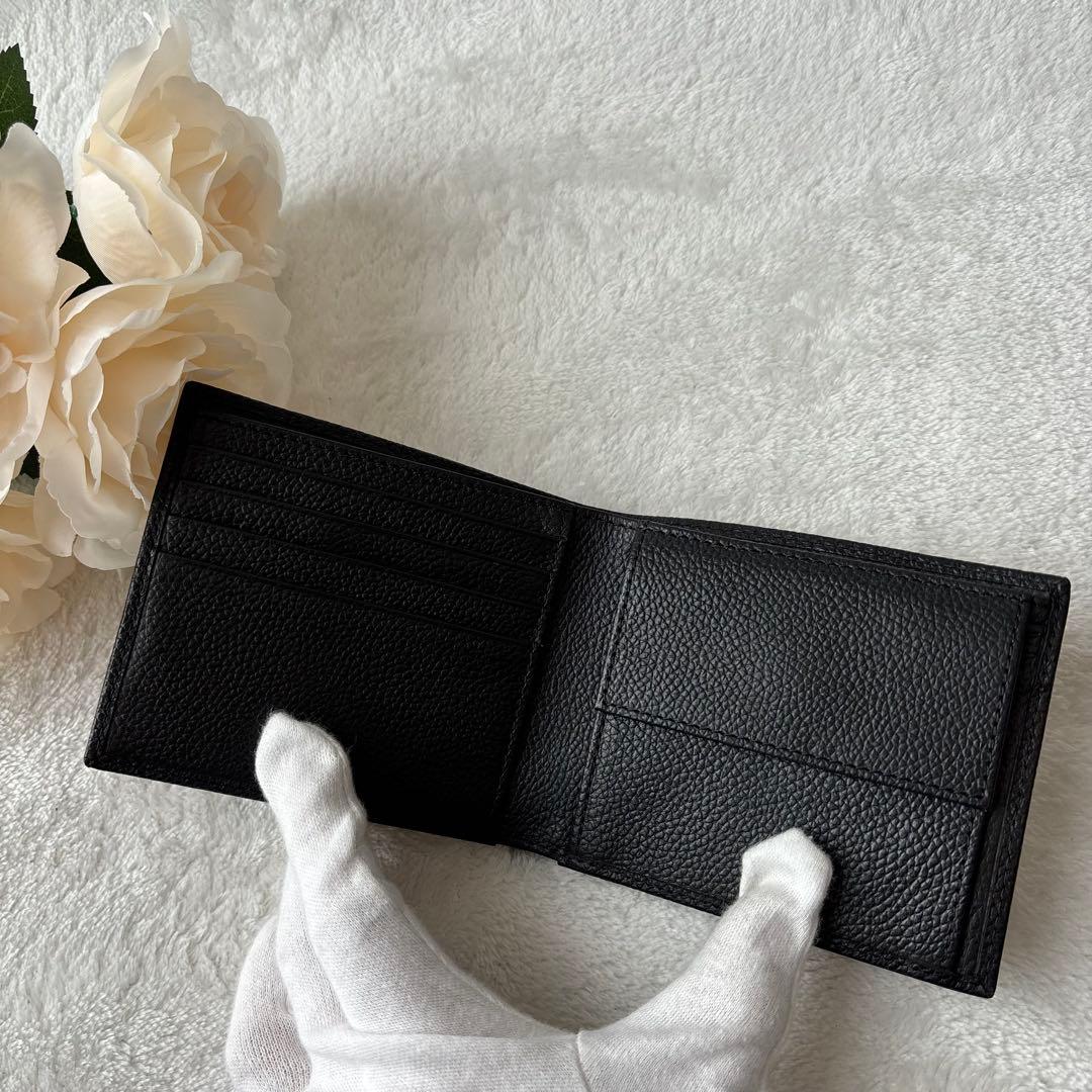 POLO RALPH LAUREN ポロラルフローレン 二つ折り財布 ブラック