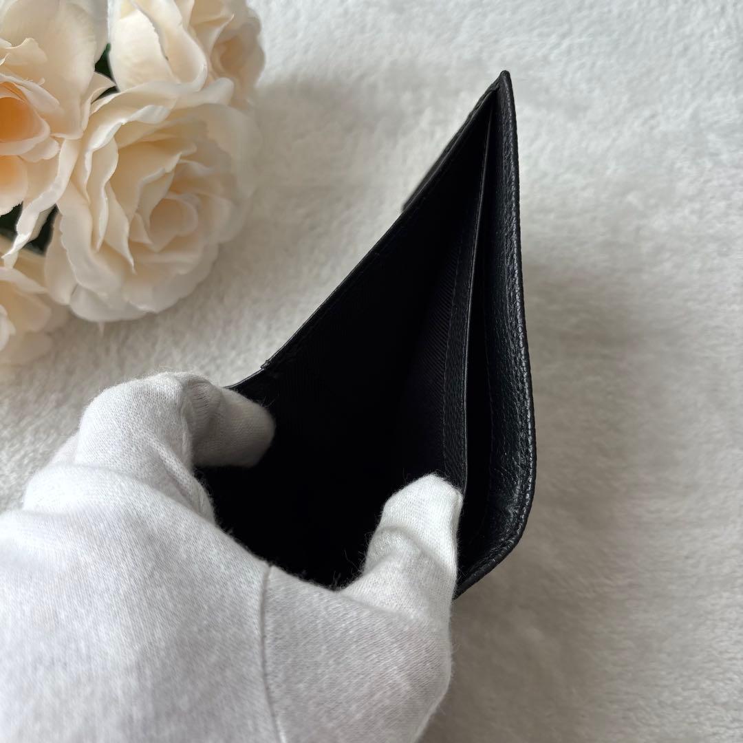 POLO RALPH LAUREN ポロラルフローレン 二つ折り財布 ブラック