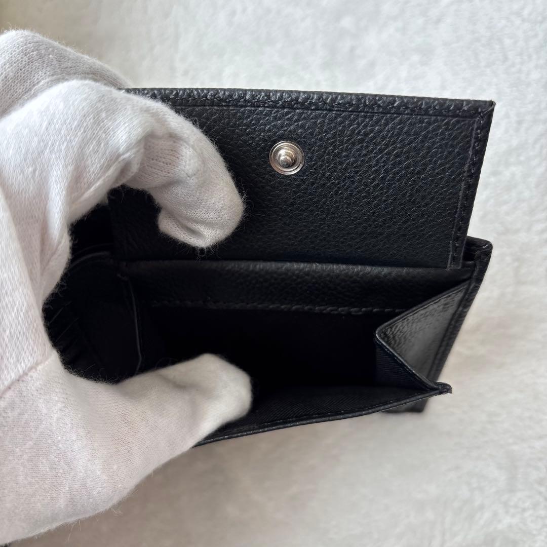 POLO RALPH LAUREN ポロラルフローレン 二つ折り財布 ブラック