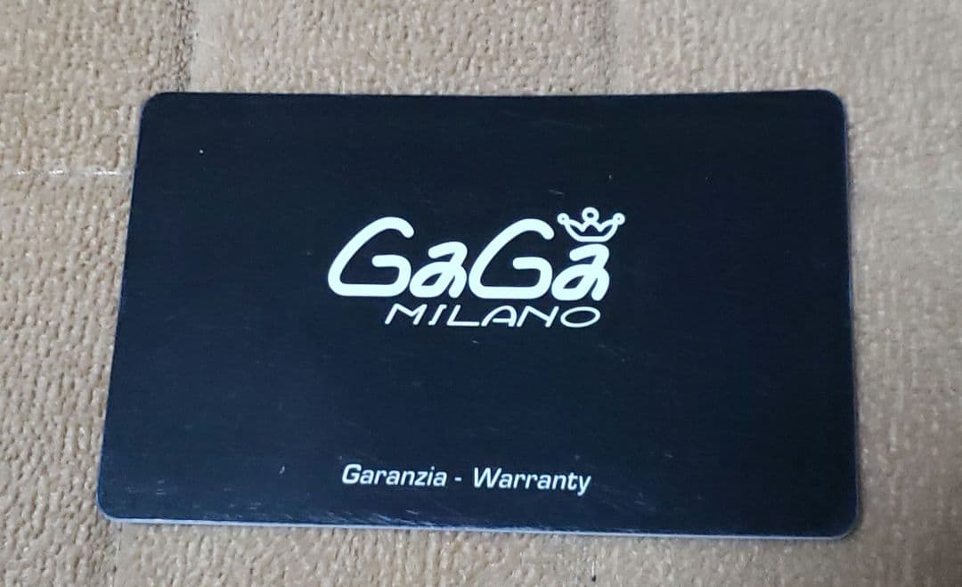 ガガミラノ マヌアーレ 40mm 希少品 腕時計