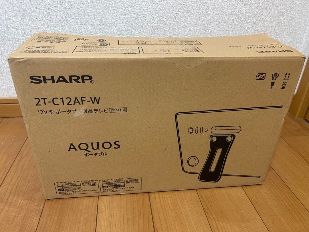SHARP ポータブルテレビ 2T-C12AF ジャンク品