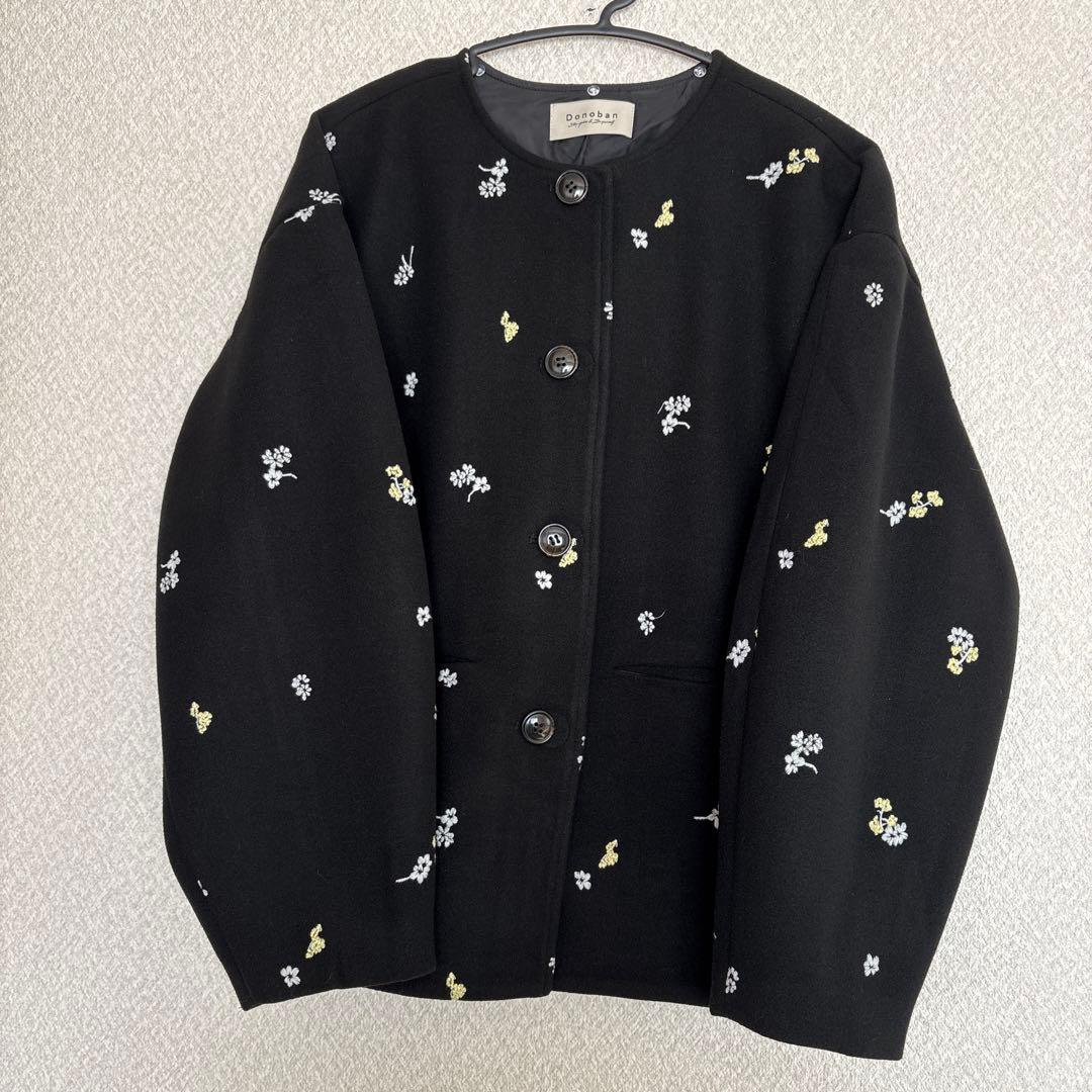 【美品】donoban フローレットジャケット