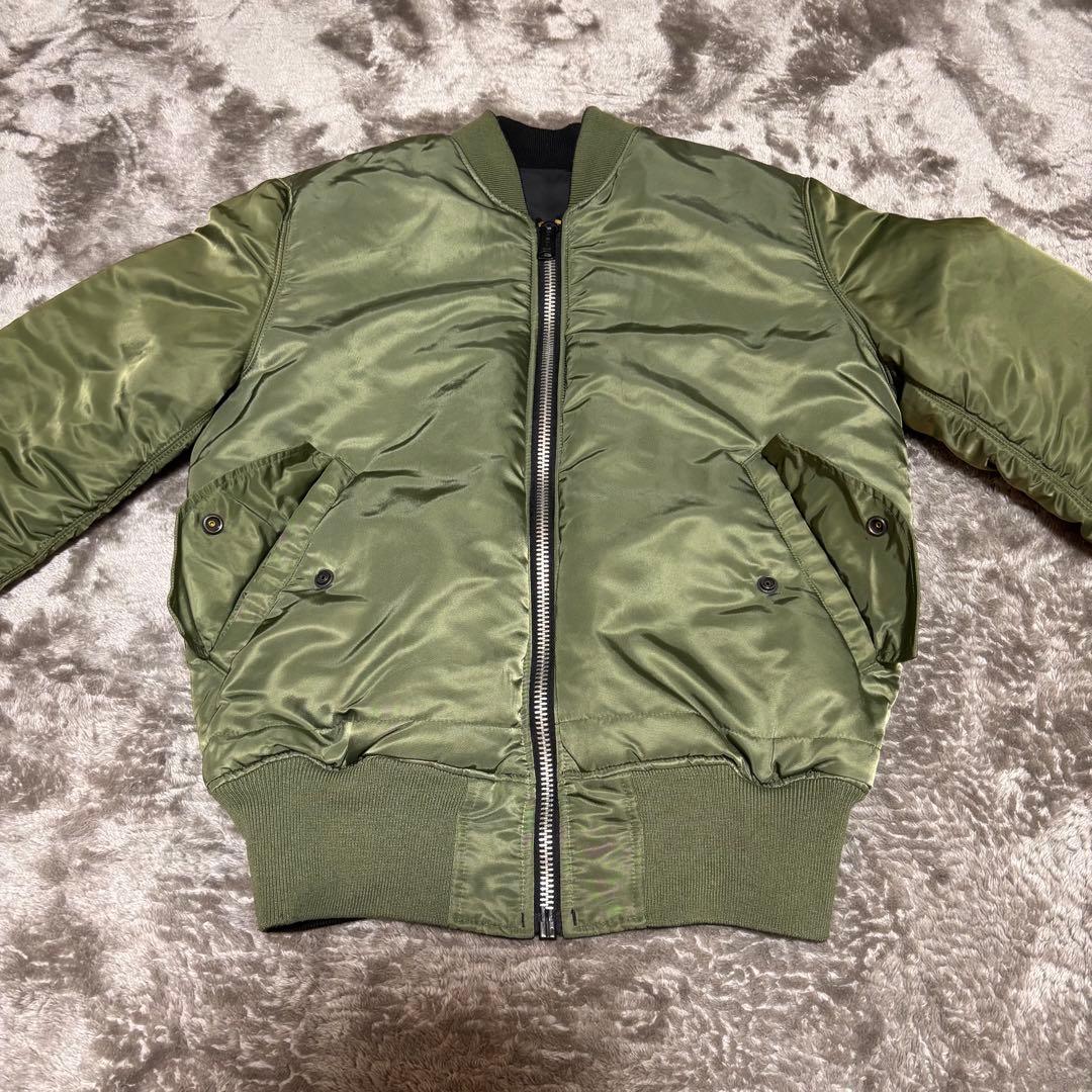 美品‼️ALPHA INDUSTRIES MA-1 フライトジャケット 現行モデル