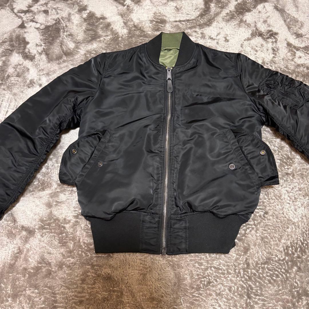 美品‼️ALPHA INDUSTRIES MA-1 フライトジャケット 現行モデル