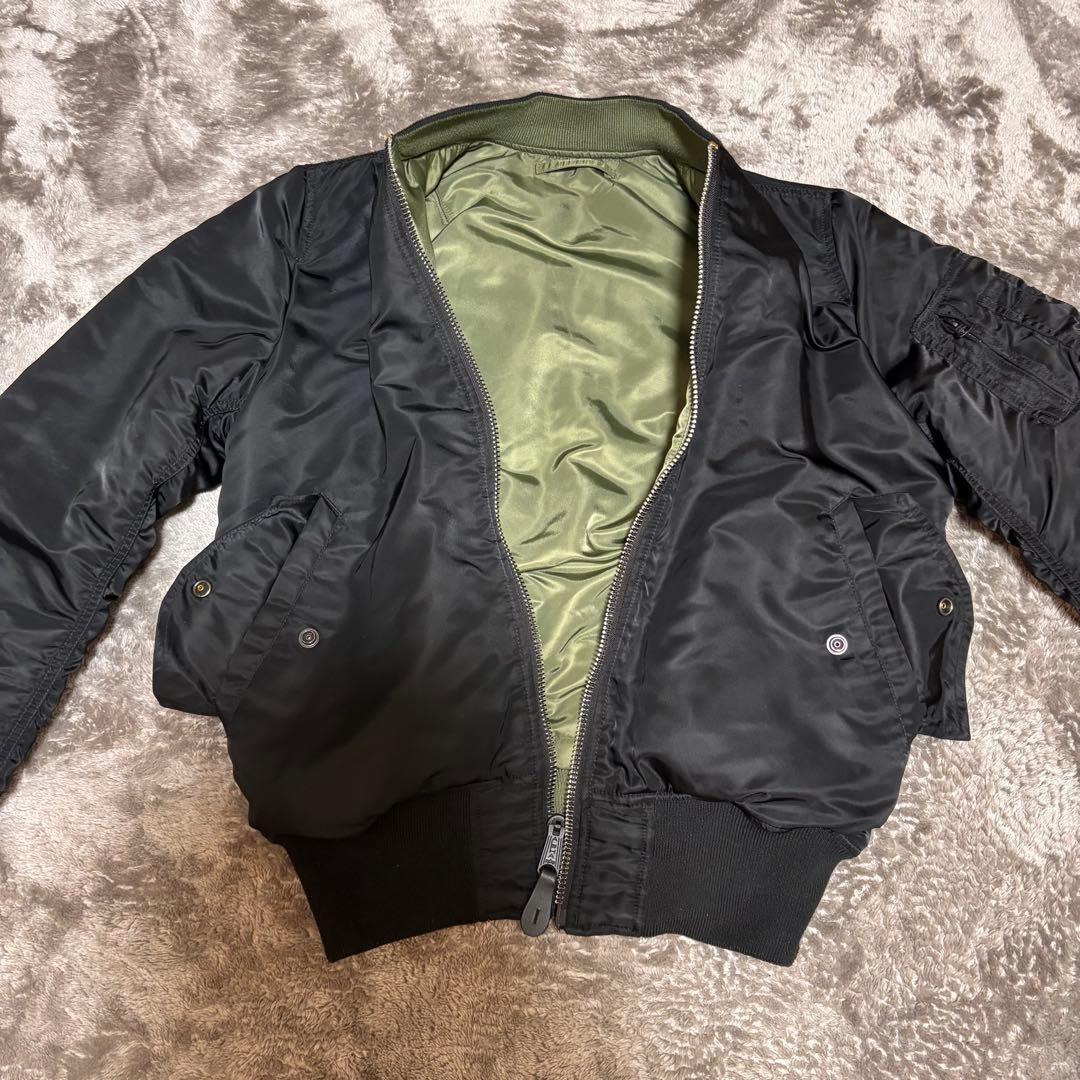 美品‼️ALPHA INDUSTRIES MA-1 フライトジャケット 現行モデル
