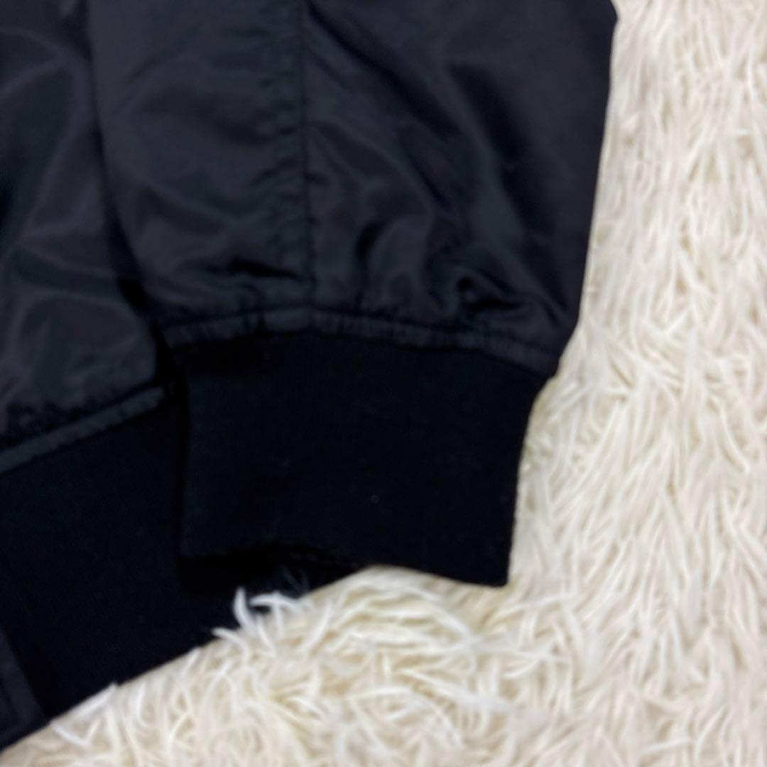 FLYING TIGERS フライングタイガー刺繍 フライトジャケットＬ黒