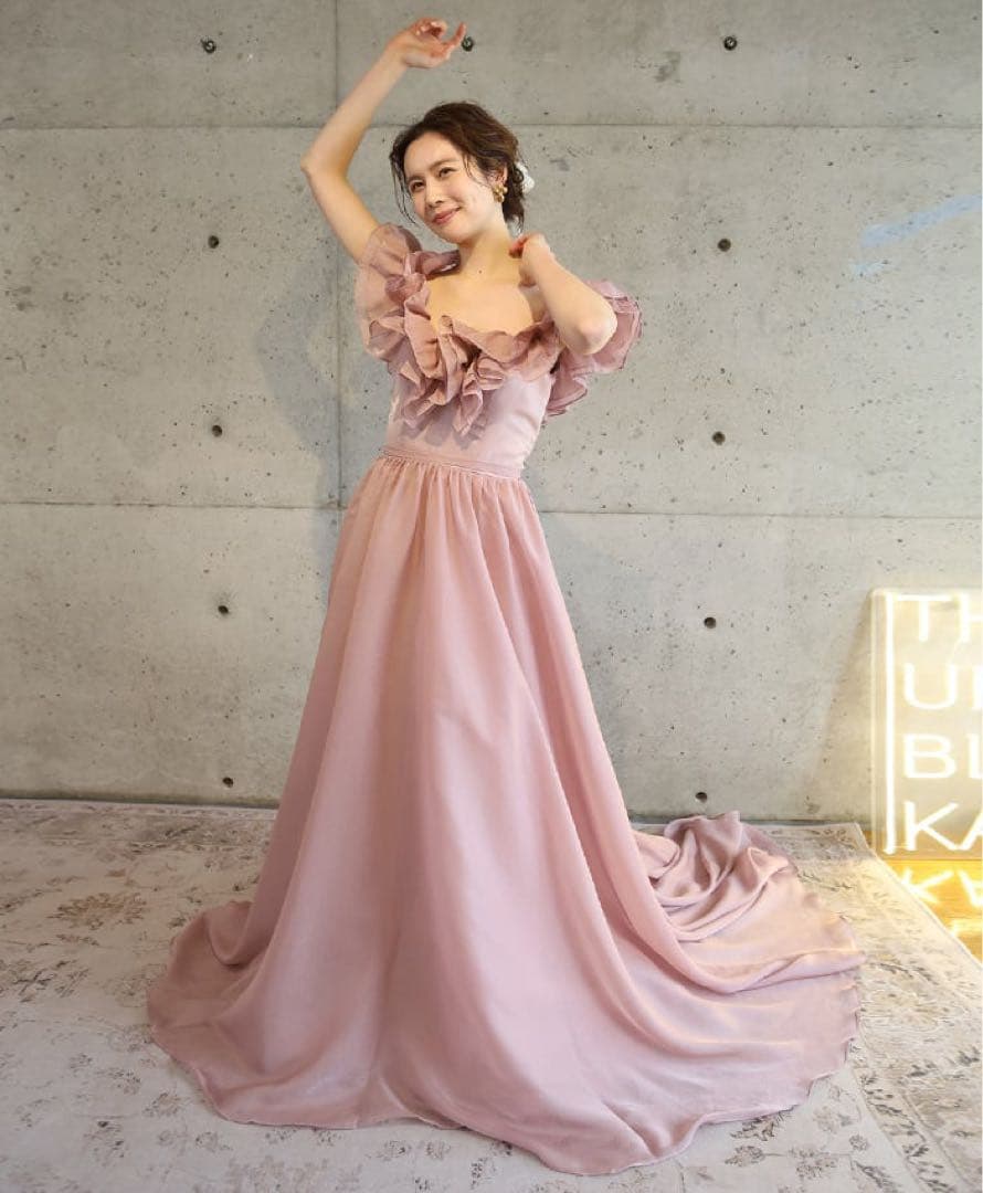 【THE URBAN BLANCHE 】 vieux rose dress