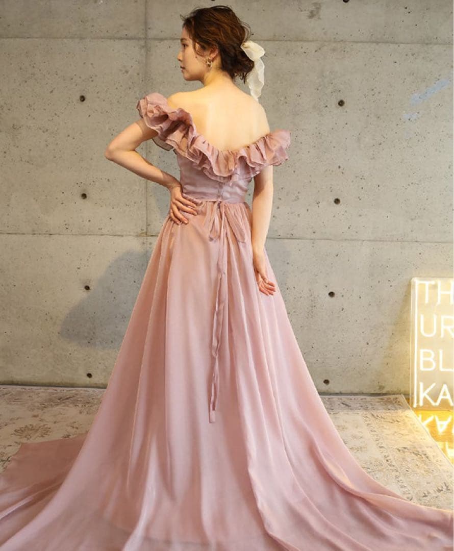 【THE URBAN BLANCHE 】 vieux rose dress