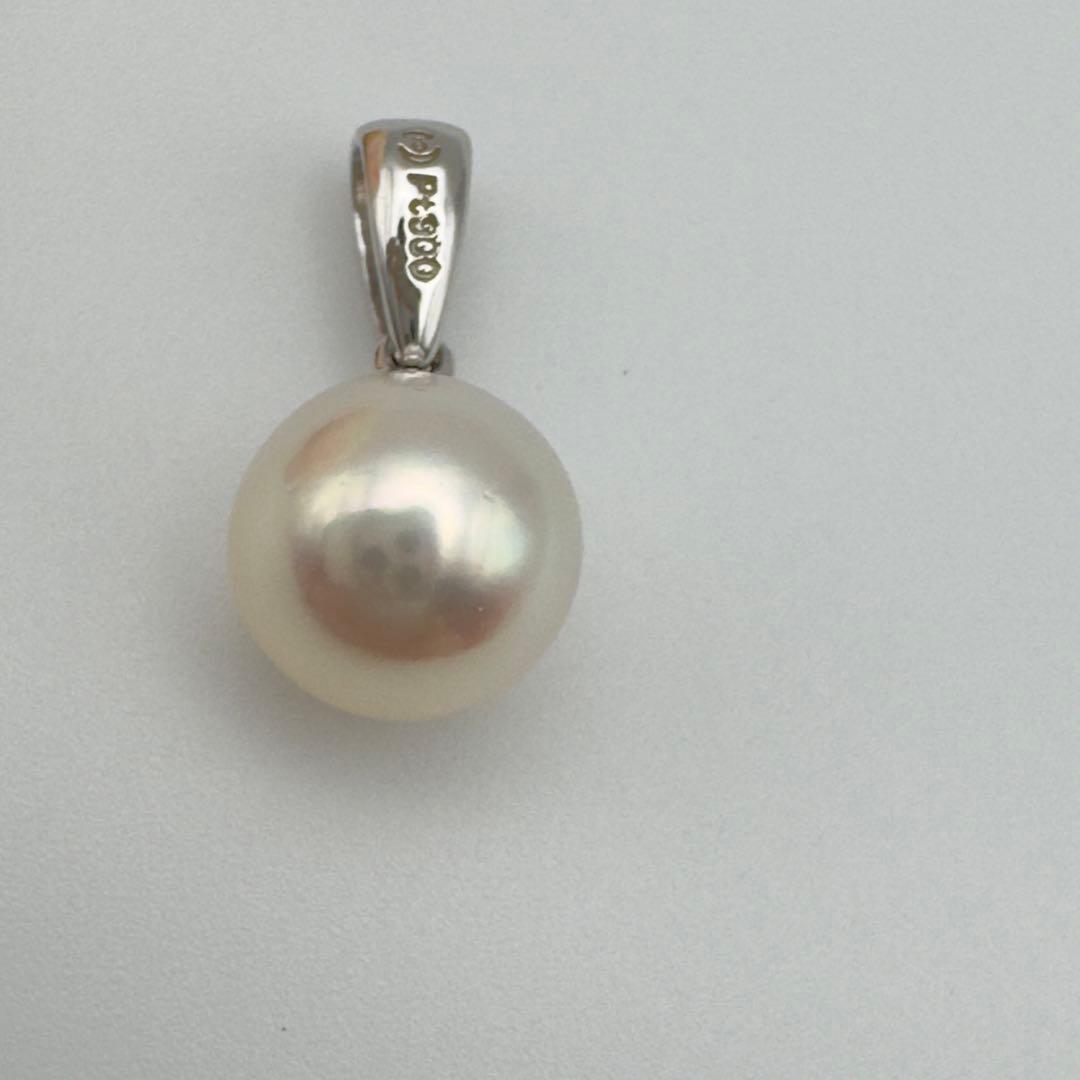 ○田崎真珠　アコヤ真珠ネックレストップpt900