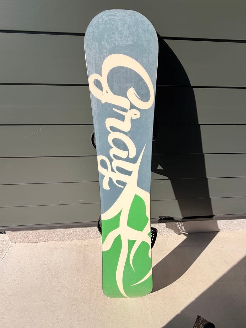 Gray Epic スノーボード バインディング付き